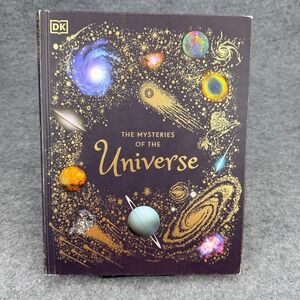 The Mysteries of the Universe Hardcover Will Gater Illustrated Astronomy Book DK